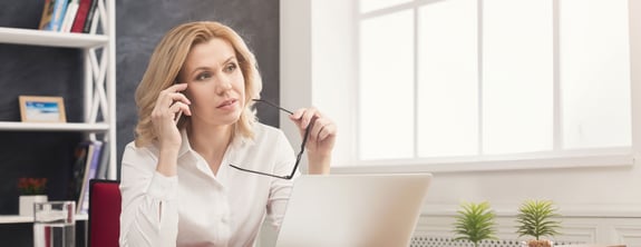 woman in office