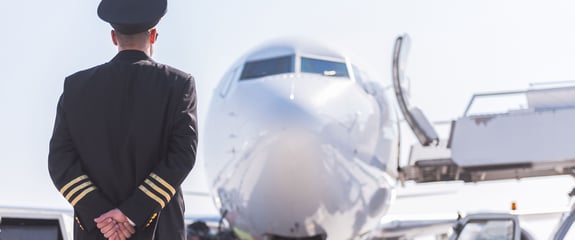 pilot and plane
